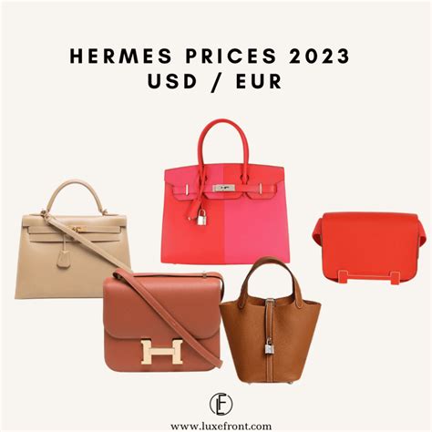 hermes evelyne retail price|Hermes bags price list 2024.